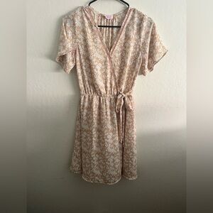 Sienna Sky Faux Wrap Floral Dress Size S